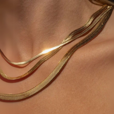 CHELSEA Ketting | Goud