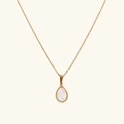 OCEAN Druppels Ketting | Goud