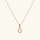 OCEAN Druppels Ketting | Goud