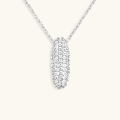 BUBBLE | Initiaal Diamant Ketting