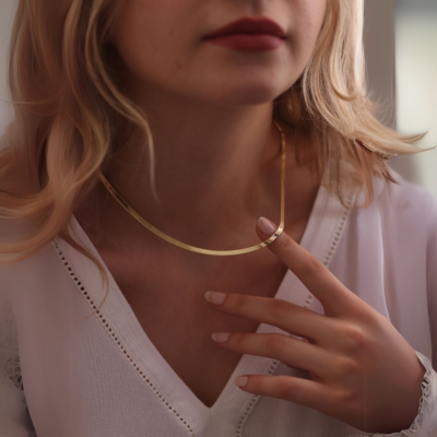 CHELSEA Ketting | Goud